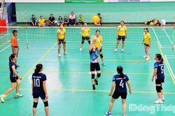 Sôi nổi Vòng loại Giải Bóng chuyền hơi nữ Truyền hình Đồng Tháp - lần thứ III tranh cúp SCTV 2025