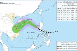 Tin bão trên biển Đông: Cơn bão số 12 (FENGSHEN) lúc 20h ngày 19/10