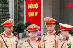 Công an Hà Nội triển khai phương án bảo đảm trật tự an toàn giao thông phục vụ Kỳ họp Quốc hội