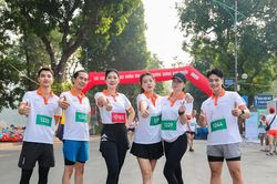 Sôi động Giải chạy 'Phụ nữ chạy hưởng ứng Vì môi trường không khói thuốc'