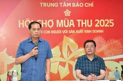 Chùm ảnh: Ban Chỉ đạo kiểm tra tiến độ Hội chợ Mùa Thu 2025