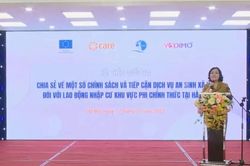 Gỡ khó cho nữ lao động nhập cư tại Hà Nội