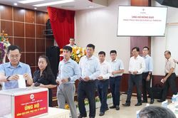 EVNSPC ủng hộ đồng bào khắc phục bão lũ, thiên tai