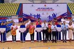 Khai mạc Giải vô địch thể dục Aerobic quốc gia