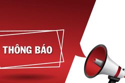 Thông báo về việc tiếp nhận, tuyển dụng viên chức