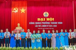 Đại hội Công đoàn phường Thành Vinh lần thứ nhất, nhiệm kỳ 2025-2030