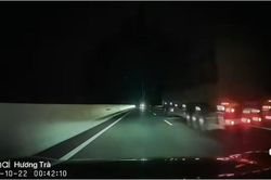 Phạt 35 triệu đồng với tài xế ô tô đi ngược chiều trên cao tốc Hải Phòng - Móng Cái