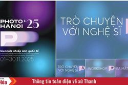 170 nghệ sỹ, nhiếp ảnh gia tham gia liên hoan nhiếp ảnh Photo Hanoi '25