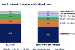 Cơ cấu tài sản của người dân Việt Nam có đến 60% là bất động sản
