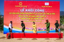 Khởi công xây dựng điểm trường mầm non Là Ú Cò