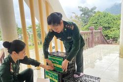 Mang yêu thương đến vùng đất biên cương