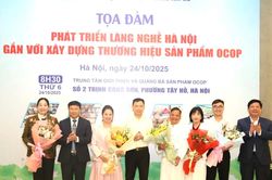 Phát triển làng nghề gắn với xây dựng thương hiệu sản phẩm OCOP: Lan tỏa giá trị, nâng tầm hàng Việt
