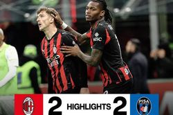 Thoát hiểm phút bù giờ trước đội đang đua trụ hạng, Milan có nguy cơ mất ngôi đầu Serie A