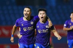 Hà Nội FC hạ Becamex TP.HCM 3-2 trong trận thủy chiến sân Bình Dương