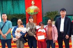 Bé gái bị cha dượng dùng búa bạo hành đã xuất viện, về quê ngoại ở Sơn La