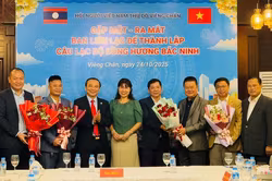 Ra mắt Ban Liên lạc đồng hương Bắc Ninh tại Lào