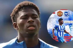 Carlos Baleba bị chỉ trích sau trận Brighton thua MU