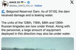 Ukraine tấn công đập chứa nước, đe dọa 4 lữ đoàn Nga ở mặt trận Vovchansk