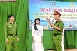 Lan tỏa pháp luật về trật tự, an toàn giao thông trong trường học