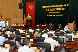 Kỳ họp thứ 30, HĐND thành phố Hải Phòng Triển khai nghị quyết cụ thể hóa những chính sách đặc thù