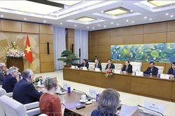 Chủ tịch Quốc hội Trần Thanh Mẫn tiếp Đoàn đại biểu Đảng Dân chủ Xã hội Đức