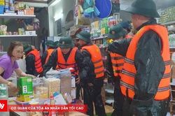 Quân khu 5 triển khai lực lượng hỗ trợ dân vùng ngập tại Đà Nẵng và Quảng Ngãi