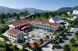 Khởi công xây dựng trường mầm non 20 tỷ đồng ở xã biên giới Nghệ An từ nguồn hỗ trợ của Bộ Công an
