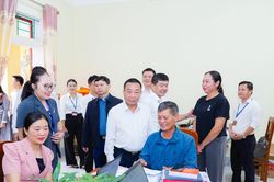 Phó Chủ tịch UBND tỉnh Nguyễn Văn Đệ kiểm tra, chỉ đạo, tháo gỡ khó khăn trong triển khai thực hiện chính quyền địa phương 2 cấp tại các xã