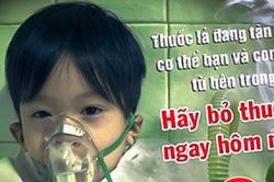 Mỗi làn khói thuốc – một vết thương lên lá phổi trẻ thơ
