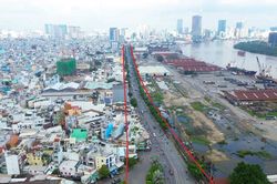 TP.HCM đề xuất gần 3.000 tỷ đồng mở rộng đường Nguyễn Tất Thành
