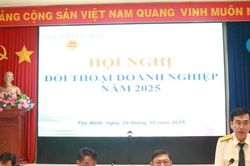 Thuế tỉnh Tây Ninh đối thoại với doanh nghiệp, người nộp thuế