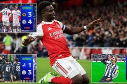 Cúp Liên đoàn Anh đêm qua: Man City, Arsenal thể hiện bản lĩnh, Chelsea thắng kịch tính 7 bàn