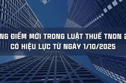 Điểm mới của Luật Thuế thu nhập doanh nghiệp năm 2025