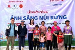 Khởi công mái ấm yêu thương cho trẻ mồ côi ở xã Yên Minh
