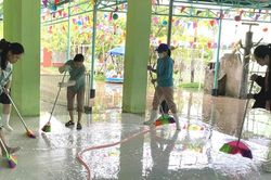 Từ 31/10, nhiều trường học tại Huế và Đà Nẵng tổ chức dạy học trở lại sau mưa lũ