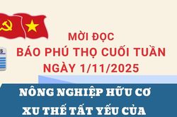 Báo Phú Thọ: Mời đọc số Báo Phú Thọ Cuối tuần phát hành ngày 1-11-2025