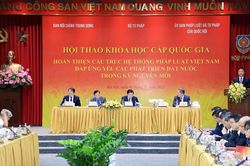 Hoàn thiện cấu trúc hệ thống pháp luật Việt Nam đáp ứng yêu cầu phát triển trong kỷ nguyên mới