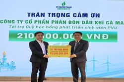 Phân bón Cà Mau- Tiếp lửa cho thế hệ dầu khí tương lai
