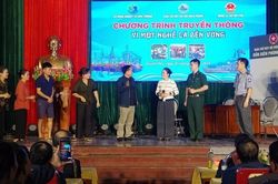 Nghệ An: Sân khấu hóa tuyên truyền về chống khai thác IUU