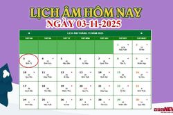 Lịch âm 3/11 - Âm lịch hôm nay 3/11 chính xác nhất - lịch vạn niên 3/11/2025