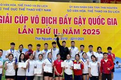 Đoàn Bắc Ninh giành 17 huy chương tại giải Đẩy gậy toàn quốc 2025, đứng vị trí thứ hai toàn đoàn