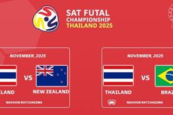 Thái Lan so tài Brazil trước SEA Games 33, giải SAT 11-15/11