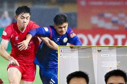 Đình Bắc đính chính story bạn đá bóng bẩn ở U23 Việt Nam