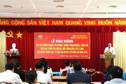 Triển khai lớp bồi dưỡng nghiệp vụ chuyên sâu thứ hai về phòng, chống tham nhũng, lãng phí, tiêu cực tại cơ sở y tế
