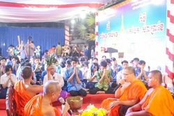 Trang nghiêm Lễ cúng Trăng của đồng bào Khmer Cần Thơ