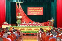 Ninh Bình: Cử tri kiến nghị nhiều nội dung về đê điều, thủy lợi và hạ tầng giao thông