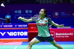 Nguyễn Thùy Linh 'phục thù' sau 7 năm, thẳng tiến vào tứ kết Korea Masters 2025 trong 28 phút
