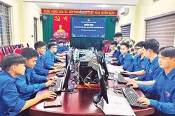 Xung kích trong chiến dịch số hóa dữ liệu đất đai