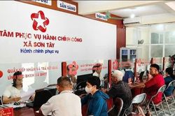 Hà Tĩnh: Vận hành chính quyền 2 cấp lấy chỉ số hài lòng về phục vụ hành chính làm nền tảng