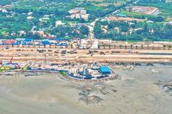 'San lấp biển Cần Giờ bằng công nghệ tái sinh đặc biệt bền vững và bảo vệ môi trường'